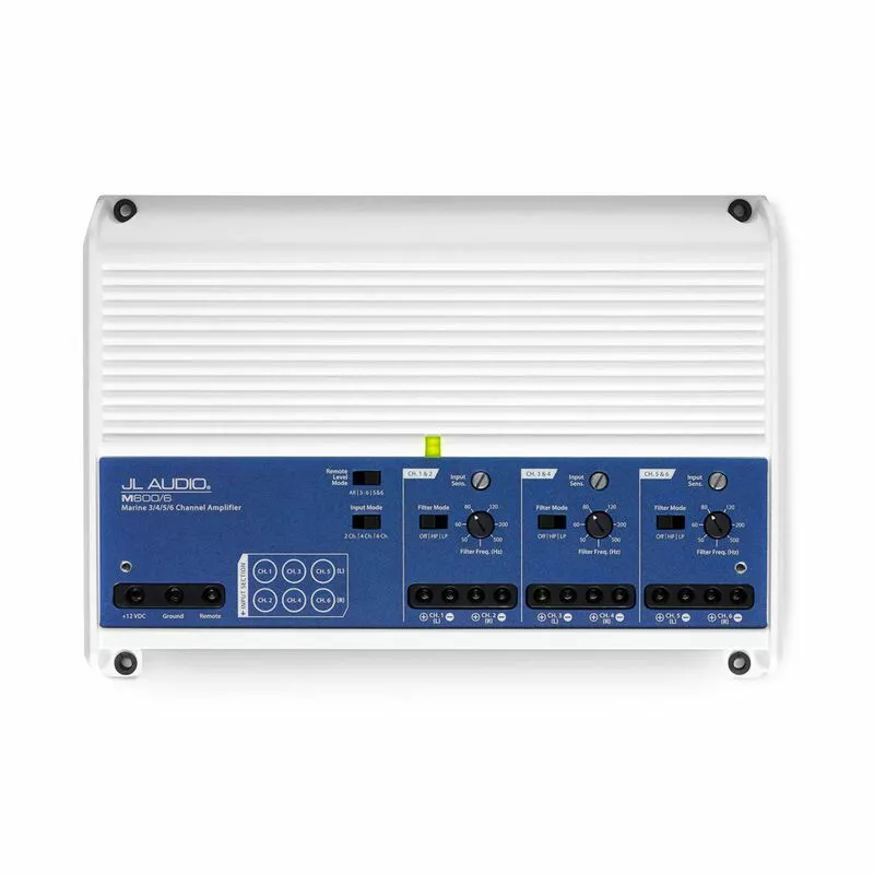 JL AUDIO M600/6 Full-Range Marine Amplifier 5 JL AUDIO M600/6 Full-Range Marine Amplifier - Image 3
