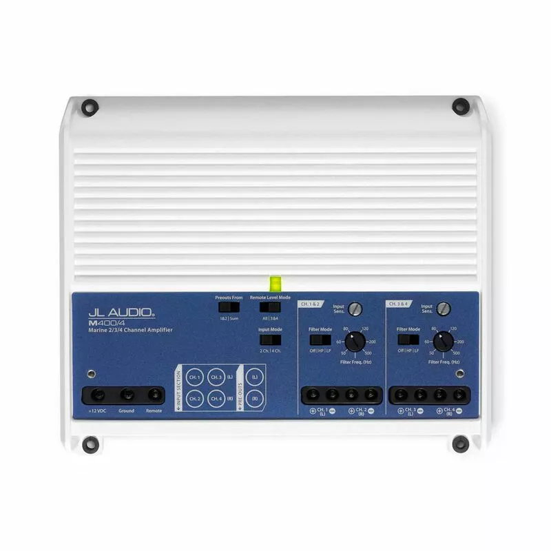 JL AUDIO M400/4 Full-Range Marine Amplifier 5 JL AUDIO M400/4 Full-Range Marine Amplifier - Image 3