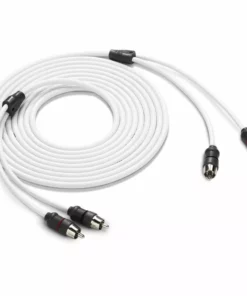JL AUDIO XMD-WHTAIC2-12 12' 2-Channel 12' Marine Audio Interconnect Cable