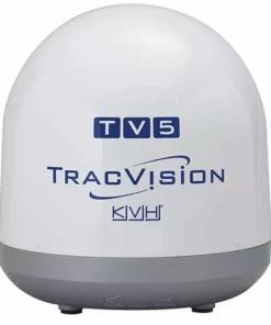 KVH INDUSTRIES TracVision TV5 Marine Satellite TV System, North America