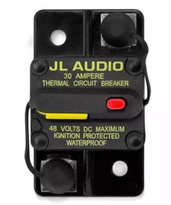 JL AUDIO XMD-MCB-30 Waterproof Ignition Protected 30A Circuit Breaker