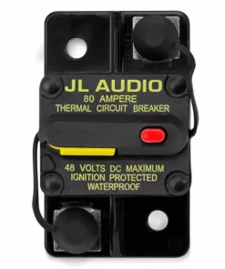 JL AUDIO XMD-MCB-80 Waterproof Ignition Protected 80A Circuit Breaker