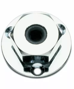 WEST MARINE Chrome Cable Outlet - 3/8"