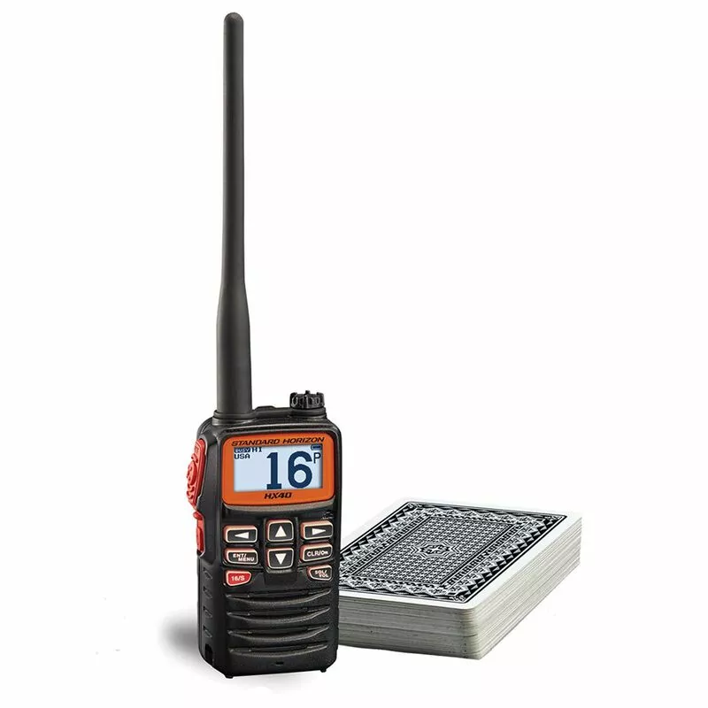 STANDARD HORIZON HX40 Ultra Compact 6W Handheld VHF Radio 5 STANDARD HORIZON HX40 Ultra Compact 6W Handheld VHF Radio - Image 3