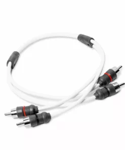 JL AUDIO XMD-WHTAIC2-1.5: 2-Channel, 1.5 ft (0.46 m) Marine Audio Interconnect Cable