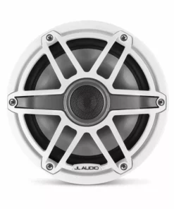 JL AUDIO M6-770X-S-GwGw 7.7" Marine Coaxial Speakers, White Sport Grilles