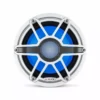 JL AUDIO M6-8IB-S-GwGw-i-4 8" Marine Subwoofer Driver, White Sport Grille with RGB LED Lighting