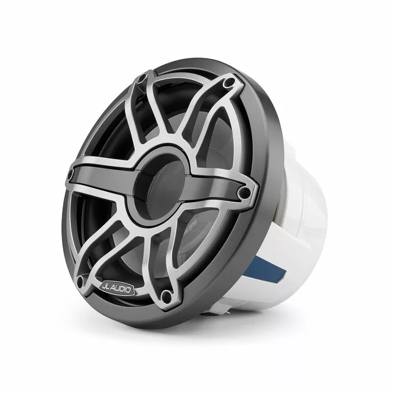 JL AUDIO M6-10IB-S-GmTi-4 10" Marine Subwoofer Driver, Gunmetal and Titanium Sport Grille 3 JL AUDIO M6-10IB-S-GmTi-4 10" Marine Subwoofer Driver, Gunmetal and Titanium Sport Grille