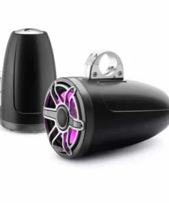 JL AUDIO M6-880ETXv3-Sb-S-GmTi-i 8.8" Enclosed Marine Coaxial Speaker System, Satin Black, Gunmetal and Titanium Sport Grille with RGB LED Lighting -Marine Electronics Sales Shop 19432756 4 1500.18012019040029