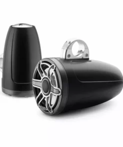 JL AUDIO M6-880ETXv3-Sb-S-GmTi-i 8.8" Enclosed Marine Coaxial Speaker System, Satin Black, Gunmetal and Titanium Sport Grille with RGB LED Lighting -Marine Electronics Sales Shop 19432756 7 1500.08022019113030