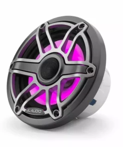 JL AUDIO M6-650X-S-GmTi-i 6.5" Marine Coaxial Speakers, Gunmetal and Titanium Sport Grilles with RGB LED Lighting -Marine Electronics Sales Shop 19432822 5 1500.15012019113055