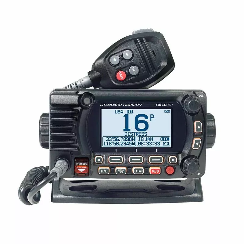 STANDARD HORIZON GX1800GB Explorer 25W Fixed Mount VHF/GPS/Second Station Capable 3 STANDARD HORIZON GX1800GB Explorer 25W Fixed Mount VHF/GPS/Second Station Capable