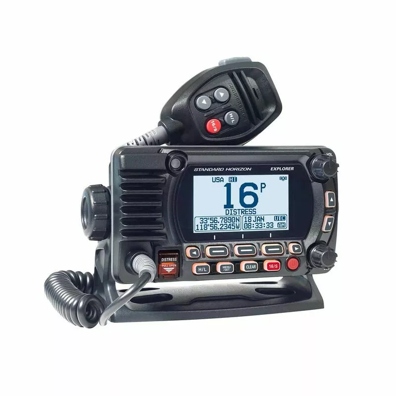 STANDARD HORIZON GX1800GB Explorer 25W Fixed Mount VHF/GPS/Second Station Capable 4 STANDARD HORIZON GX1800GB Explorer 25W Fixed Mount VHF/GPS/Second Station Capable - Image 2