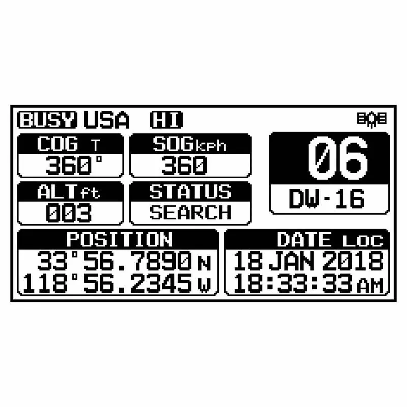 STANDARD HORIZON GX1800GB Explorer 25W Fixed Mount VHF/GPS/Second Station Capable 7 STANDARD HORIZON GX1800GB Explorer 25W Fixed Mount VHF/GPS/Second Station Capable - Image 5