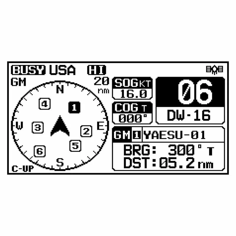 STANDARD HORIZON GX1800GB Explorer 25W Fixed Mount VHF/GPS/Second Station Capable 8 STANDARD HORIZON GX1800GB Explorer 25W Fixed Mount VHF/GPS/Second Station Capable - Image 6
