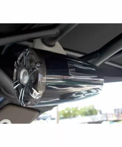 FUSION SG-FT88SPWC 8.8" 330 Watt Coaxial Wake Tower Sports Speakers, Silver/Chrome Sport Grilles, with White or Blue LED Illumination -Marine Electronics Sales Shop 19459627 6 1500.19082020040022