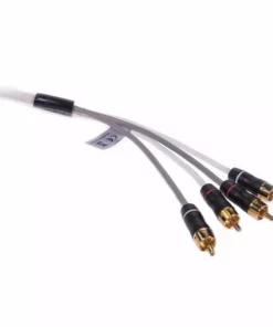 FUSION MS-FRCA12 2-Zone, 4-Channel 12' Audio Interconnect RCA Cable