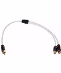 FUSION MS-RCAYF 1M to 2F RCA Splitter Cable Male to Dual Female