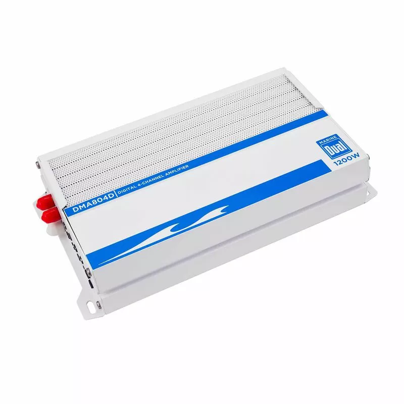 DUAL DMA804D 1200 Watt Peak-to-Peak Marine Amplifier 5 DUAL DMA804D 1200 Watt Peak-to-Peak Marine Amplifier - Image 3