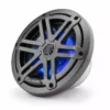 JL AUDIO M3-650X-S-Gm-i 6.5" Marine Coaxial Speakers Gunmetal Sport Grilles with RGB LED Lighting