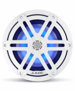 JL AUDIO M3-650X-S-Gw-i 6.5" Marine Coaxial Speakers, White Sport Grilles with RGB LED Lighting