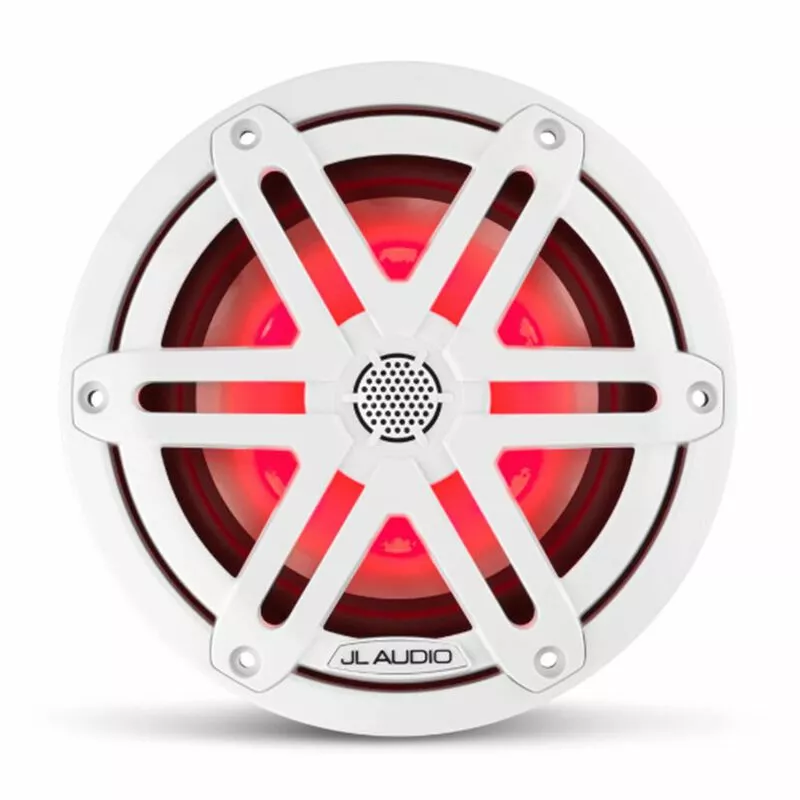 JL AUDIO M3-650X-S-Gw-i 6.5" Marine Coaxial Speakers, White Sport Grilles with RGB LED Lighting 5 JL AUDIO M3-650X-S-Gw-i 6.5" Marine Coaxial Speakers, White Sport Grilles with RGB LED Lighting - Image 3