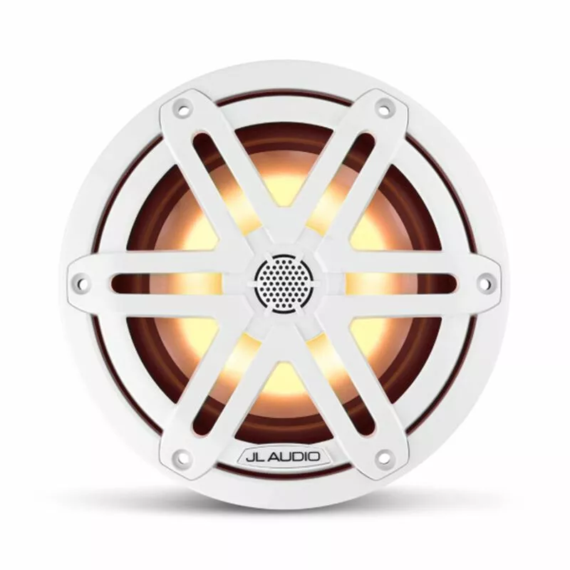 JL AUDIO M3-650X-S-Gw-i 6.5" Marine Coaxial Speakers, White Sport Grilles with RGB LED Lighting 6 JL AUDIO M3-650X-S-Gw-i 6.5" Marine Coaxial Speakers, White Sport Grilles with RGB LED Lighting - Image 4