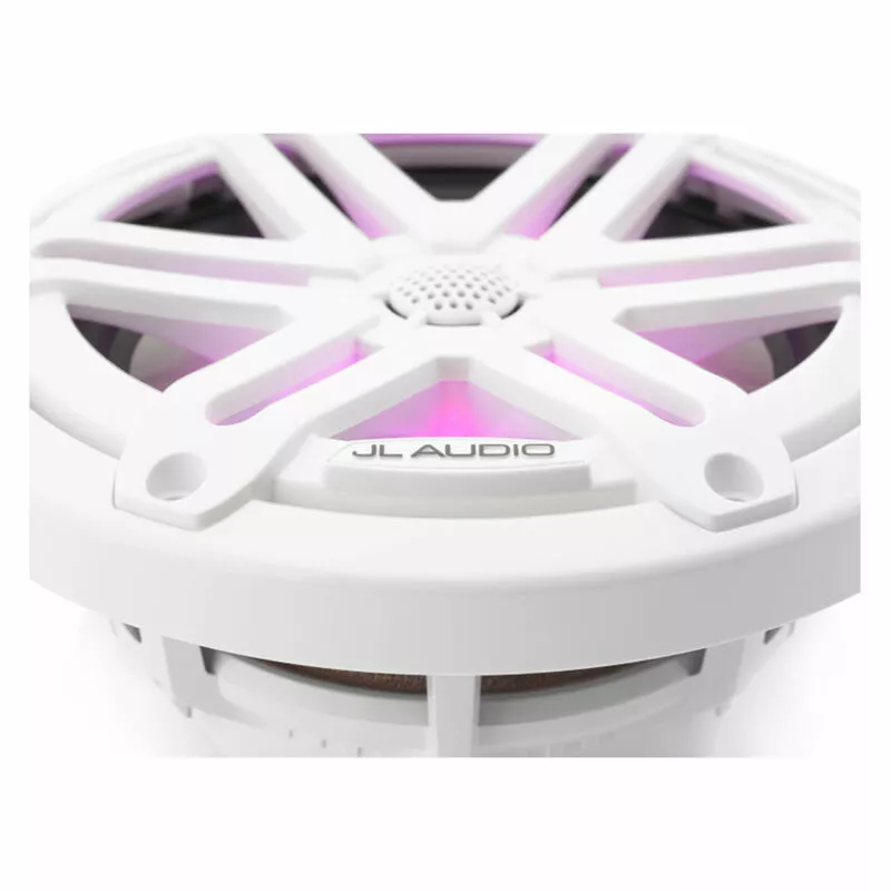JL AUDIO M3-650X-S-Gw-i 6.5" Marine Coaxial Speakers, White Sport Grilles with RGB LED Lighting 9 JL AUDIO M3-650X-S-Gw-i 6.5" Marine Coaxial Speakers, White Sport Grilles with RGB LED Lighting - Image 7