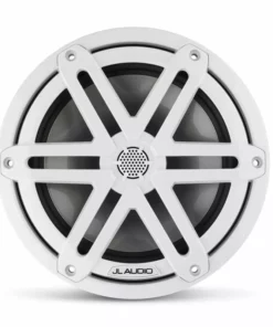 JL AUDIO M3-770X-S-Gw 7.7" Marine Coaxial Speakers, White Sport Grilles