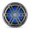 JL AUDIO M3-10IB-S-Gm-i-4 10" Marine Subwoofer Driver, Gunmetal Sport Grilles with RGB LED Lighting