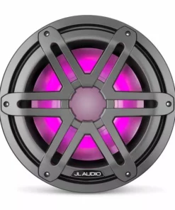 JL AUDIO M3-10IB-S-Gm-i-4 10" Marine Subwoofer Driver, Gunmetal Sport Grilles with RGB LED Lighting -Marine Electronics Sales Shop 19561992 3 1500.05042019120140