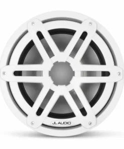 JL AUDIO M3-10IB-S-Gw-4 10" Marine Subwoofer Driver, White Sport Grilles