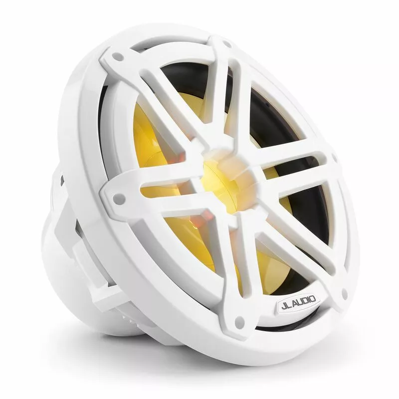 JL AUDIO M3-10IB-S-Gw-i-4 10" Marine Subwoofer Driver, White Sport Grilles with RGB LED Lighting 8 JL AUDIO M3-10IB-S-Gw-i-4 10" Marine Subwoofer Driver, White Sport Grilles with RGB LED Lighting - Image 6
