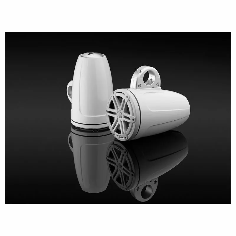 JL AUDIO M3-770ETXv3-Gw-S-Gw 7.7" Enclosed Marine Coaxial Speaker System, Gloss White, White Sport Grilles 4 JL AUDIO M3-770ETXv3-Gw-S-Gw 7.7" Enclosed Marine Coaxial Speaker System, Gloss White, White Sport Grilles - Image 2