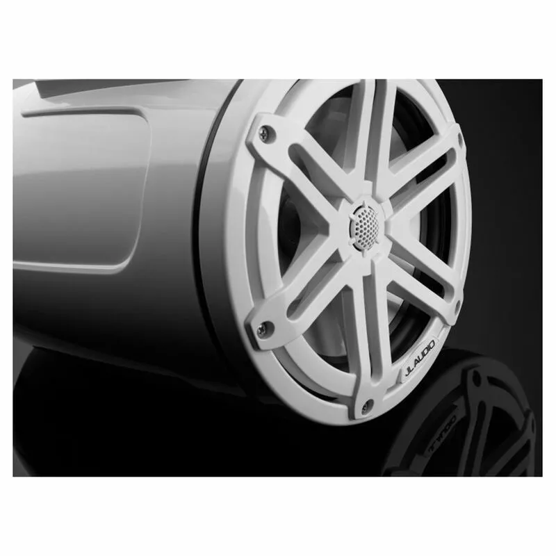 JL AUDIO M3-770ETXv3-Gw-S-Gw 7.7" Enclosed Marine Coaxial Speaker System, Gloss White, White Sport Grilles 6 JL AUDIO M3-770ETXv3-Gw-S-Gw 7.7" Enclosed Marine Coaxial Speaker System, Gloss White, White Sport Grilles - Image 4