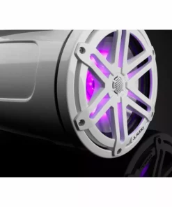 JL AUDIO M3-770ETXv3-Gw-S-Gw-i 7.7" Enclosed Marine Coaxial Speaker System, Gloss White, White Sport Grilles with RGB LED Lighting -Marine Electronics Sales Shop 19562065 4 1500.05042019120400