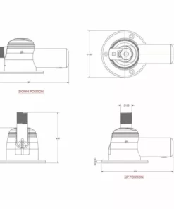TACO MARINE Grand Slam 850 Electric VHF Antenna Mount -Marine Electronics Sales Shop 19804905 3 1500.25102019033007