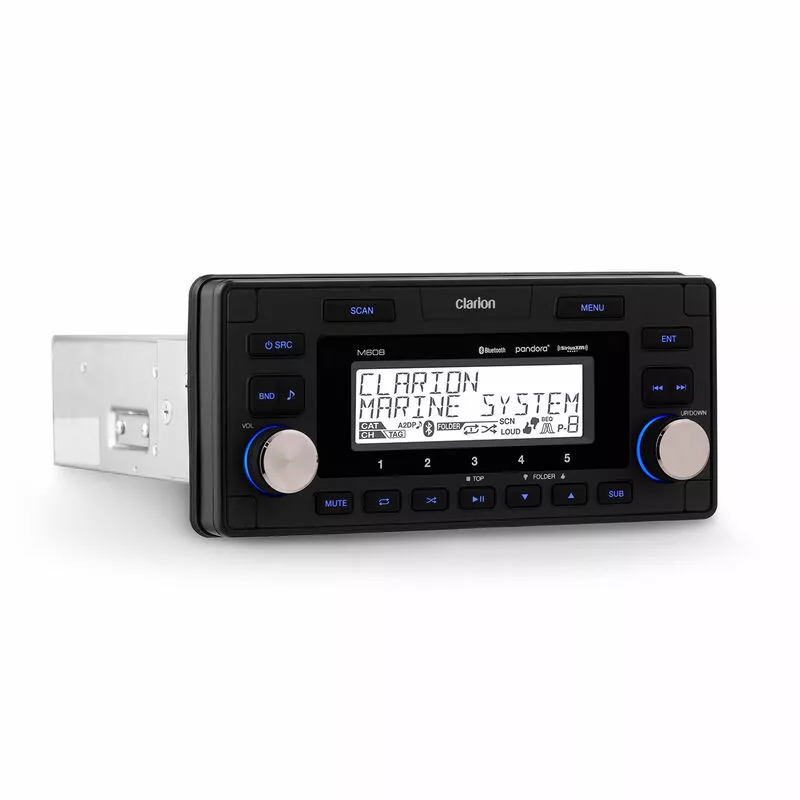 CLARION MARINE AUDIO M608 BT 4-ZONE Marine Digital Media Receiver with Bluetooth 4 CLARION MARINE AUDIO M608 BT 4-ZONE Marine Digital Media Receiver with Bluetooth - Image 2