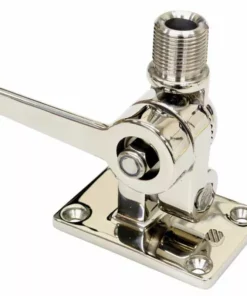 WEST MARINE Dual Axis Ratchet Mount, Heavy-Duty Stainless Steel