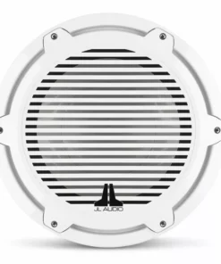 JL AUDIO M7-12IB-C-GwGw-4 12" Marine Subwoofer Driver, Gloss White Trim Ring, Gloss White Classic Grille