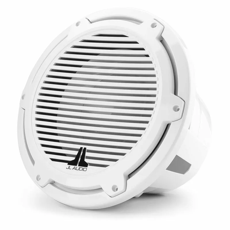 JL AUDIO M7-12IB-C-GwGw-4 12" Marine Subwoofer Driver, Gloss White Trim Ring, Gloss White Classic Grille 6 JL AUDIO M7-12IB-C-GwGw-4 12" Marine Subwoofer Driver, Gloss White Trim Ring, Gloss White Classic Grille - Image 4