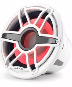 JL AUDIO M7-12IB-S-GwGw-i-4 12" Marine Subwoofer Driver with Transflective™ LED Lighting, Gloss White Trim Ring, Gloss White Sport Grille -Marine Electronics Sales Shop 19997618 4 1500.29052020020026