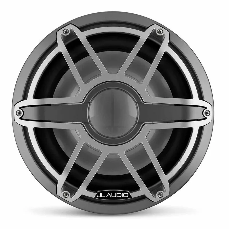 JL AUDIO M7-12IB-S-GmTi-4 12" Marine Subwoofer Driver, Gunmetal Trim Ring, Titanium Sport Grille 3 JL AUDIO M7-12IB-S-GmTi-4 12" Marine Subwoofer Driver, Gunmetal Trim Ring, Titanium Sport Grille
