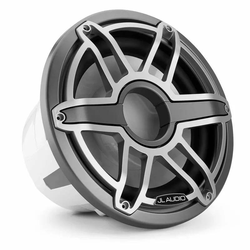 JL AUDIO M7-12IB-S-GmTi-4 12" Marine Subwoofer Driver, Gunmetal Trim Ring, Titanium Sport Grille 4 JL AUDIO M7-12IB-S-GmTi-4 12" Marine Subwoofer Driver, Gunmetal Trim Ring, Titanium Sport Grille - Image 2