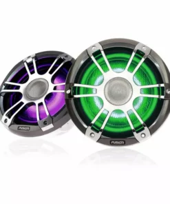 FUSION SG-FL652SPC 6.5" 230 W Sports Chrome Speakers with CRGBW LED Lighting