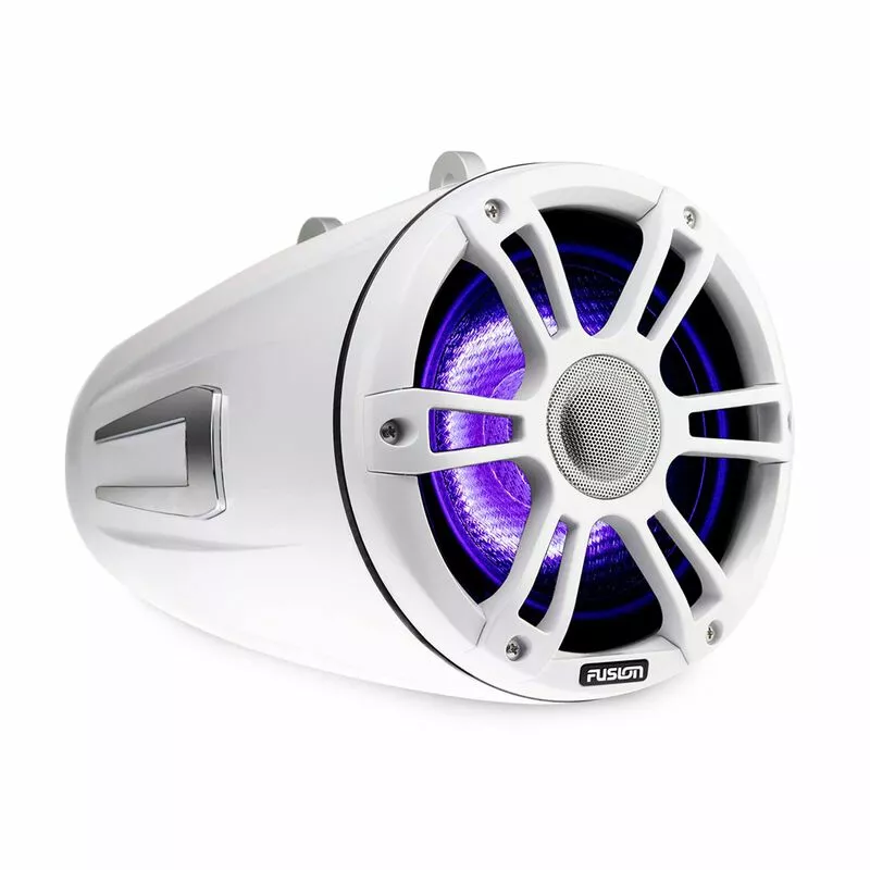 FUSION 8.8” 330 W Sports White Wake Tower Speakers with CRGBW LED Lighting 5 FUSION 8.8” 330 W Sports White Wake Tower Speakers with CRGBW LED Lighting - Image 3